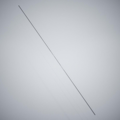 Wiesbaden Slim profielset met stabilisatiestang 120 cm geborsteld staal