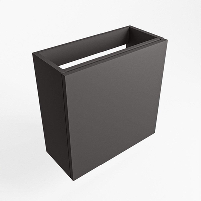Mondiaz FOWY fonteinonderkast - 50x22x50cm - 1 deur - push to open - softclose - Dark Grey