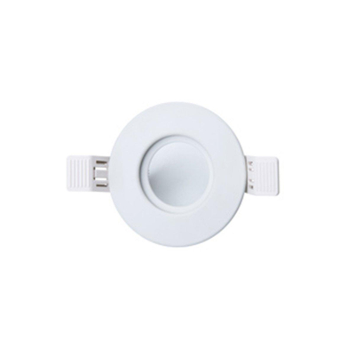 Interlight LED spot set IP65 dimbaar rond 90mm met driver 36° richtbaar wit