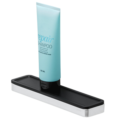 Geesa Frame Collection planchet 26x2.5x6.5cm zwart/chroom Messing