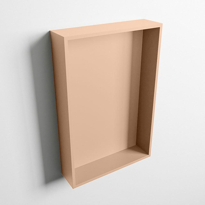 MONDIAZ EASY Nis - 44.5x29.5cm - geschikt voor in- of opbouw - 1 vak - kleur Rosee | Rosee