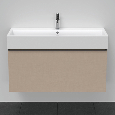 Duravit D-Neo wastafelonderkast 98.4x44x44.2cm 1 lade Linnen Mat