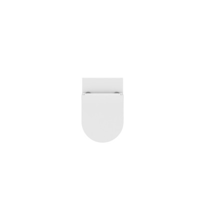 Crosswater KAI X Back To Wall toilet inclusief afvoerbocht36x56x40cm keramiek wit