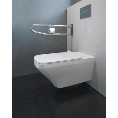 Duravit DuraStyle Vital WC-zitting 50.7x37.9x4.3cm met quickrelease Kunststof wit Glanzend