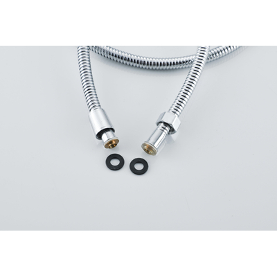 Doucheslang metaal 150cm chroom OUTLETSTORE