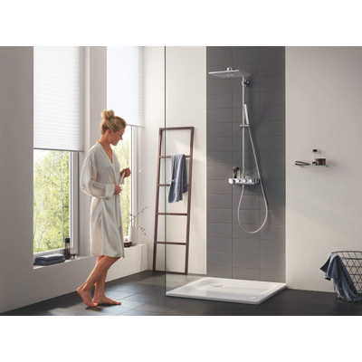 Grohe Euphoria smartcontrol 310 douchesysteem duo vierkant chroom TWEEDEKANS