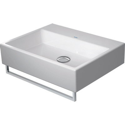 Duravit Vero Air (meubel) wastafel zonder kraangat zonder overloop 60x47cm met WonderGliss wit