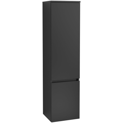 Villeroy & Boch Legato kast hoog 400x1550x350mm black matt