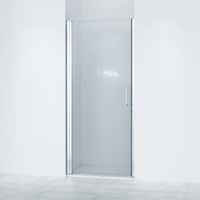 Saniclass Neptune 6211 Douchedeur - 90x200cm - profiel veiligheidsglas - anti kalk - chroom