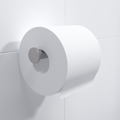 Ozean Eternal Toiletrolhouder - zonder klep - rond - RVS OUTLETSTORE