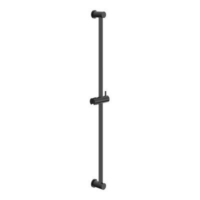 IVY Glijstang - 80cm - inclusief houder - Zwart chroom PVD