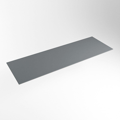 Mondiaz TOP 46 Topblad - 140x46x0.9cm - geschikt voor afdekplaat - Solid surface - Plata