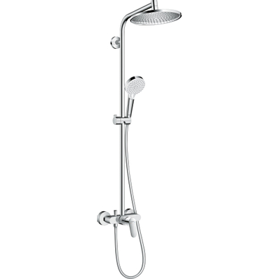 Hansgrohe Crometta s 240 1jet showerpipe met douchekraan chroom