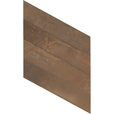 Douglas Jones Metal Mozaïektegel 29x34cm 9.5mm gerectificeerd porcellanato Corten