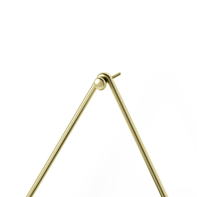 Umbra Trigg plantenhouder 6x11x19cm 2 stuks hangend keramiek wit/goud