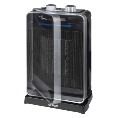 Eurom Safe-T heater 2000 Keramische Kachel 2000watt 31.5x19.7x15.8cm Zwart