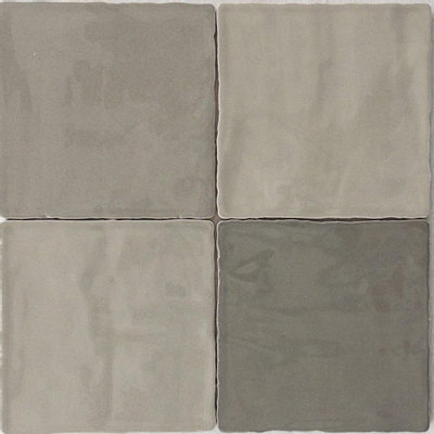 By Goof Moos Taupe glans handvorm 13x13