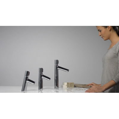Hansgrohe Talis Select Ss wastafelkraan 100 met Select greep voor aan/uit + temperatuurinstelling chroom