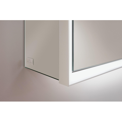 Villeroy & Boch My View Now spiegelkast m. 3 deuren m. led verlichting en wastafelverlichting 120x75x16.8cm m. sensorschakelaar