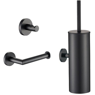 Plieger Vigo toiletset hang/staand - Mat zwart