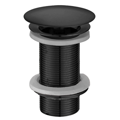 Wiesbaden Caral open afvoerplug verlengd 5/4" gunmetal