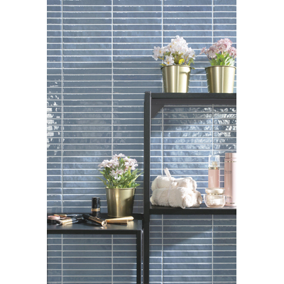 La Platera Cerámica Kromo Keramische wandtegel - 350x350cm - 9.2mm - Blauw