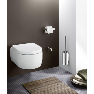 Zack Linea reserve Toiletrolhouder 6.4X18X2.5cm Mat Gesatineerd RVS