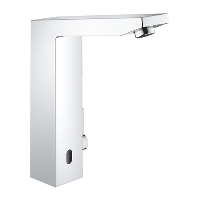 GROHE Eurocube e waterbesparende electronische wastafelkraan IR 230V met menging chroom