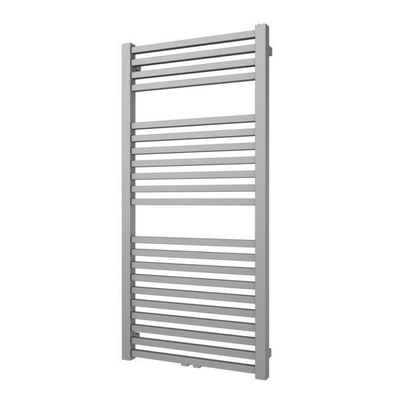 Plieger Roma M designradiator horizontaal middenaansluiting 1255x600mm 700W parelgrijs (pearl grey)