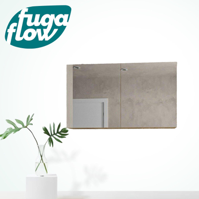 FugaFlow Eccelente Arredo spiegel badkamer spiegelkast - 120x70cm - eiken