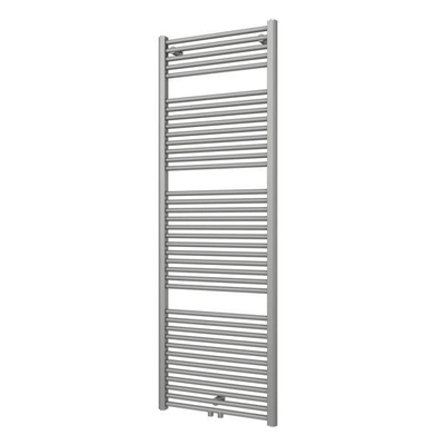 Plieger Palmyra designradiator horizontaal middenaansluiting 1775x600mm 1019W parelgrijs (pearl grey)