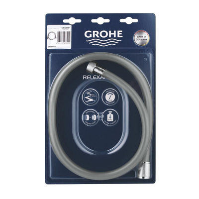 GROHE Relexaflex Doucheslang - 150cm - glad - chroom