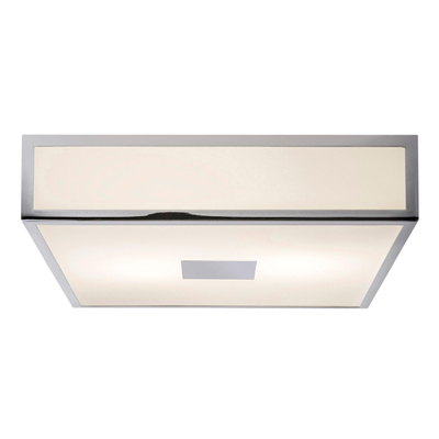 Astro Mashiko Classic 300 plafondlamp exclusief 2x E27 chroom 30x8.7cm IP44 staal A