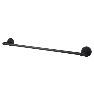 Haceka Kosmos Handdoekhouder - 61cm - enkel - mat zwart