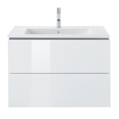 Duravit ME by Starck meubelwastafel 83x49cm met 1 kraangat met overloop met wondergliss wit