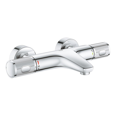 GROHE Grohtherm-1000 Performance badkraan thermostatisch met omstel met koppelingen chroom