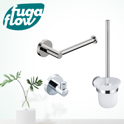 FugaFlow Eccelente Acces Toiletset 3-delig Chroom