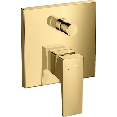 Hansgrohe Metropol afbouwdeel v. inbouw badkraan met omstel polished gold
