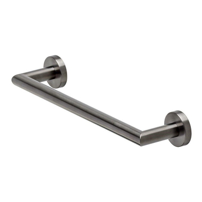 Geesa Nemox Badgreep 30cm Zwart metaal geborsteld