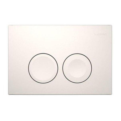 Geberit Delta21 bedieningsplaat frontbediening wit OUTLET