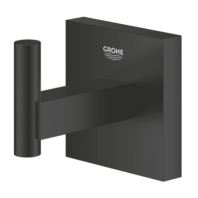 GROHE Start Cube QuickFix Handdoekhaak - enkel - vierkant - matte black