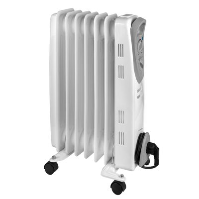 Eurom RAD 1500 Oliegevulde Radiator 1500watt 24x33x55cm Wit OUTLET