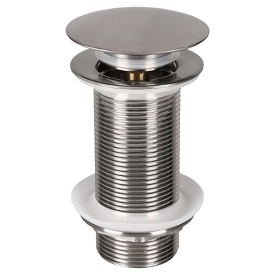 Differnz Mix & Match Afvoerplug Pop-up design large mat chroom