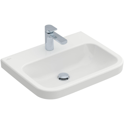 Villeroy & Boch Architectura wastafel 60x47cm met kraangat zonder overloop wit