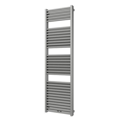 Plieger Imola M designradiator horizontaal met middenaansluiting 1770x500mm 1155W parelgrijs (pearl grey)