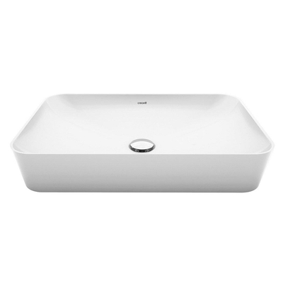 Creavit Ultra Keramische opbouw Wastafel - 60X40CM - mat wit