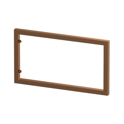 BRAUER Topbladbeugel model A 45 koper geborsteld