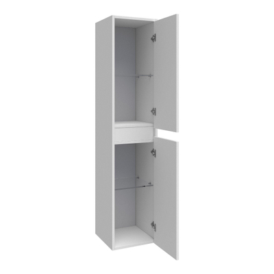 BRAUER Adore hoge kast 160 mat wit - (beschadigd) OUTLET UDEN