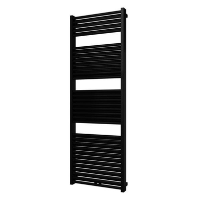 Plieger Imola M designradiator horizontaal met middenaansluiting 1770x600mm 1359W zwart