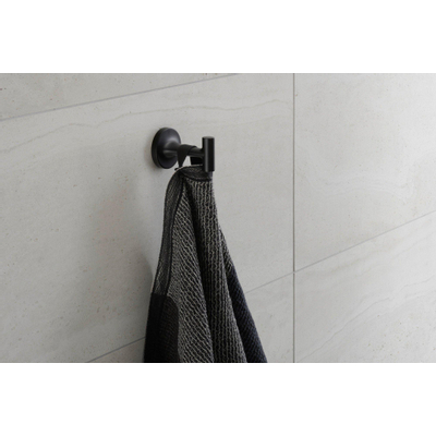 Duravit Starck T handdoekhaak 50x73x50mm mat zwart